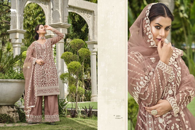 Vedika 2 By Senhora Palazzo Designer Salwar Suits Wholesale Shop In Surat